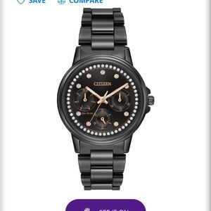 Woman’s Citizen watch with Swarovski Crystal stones